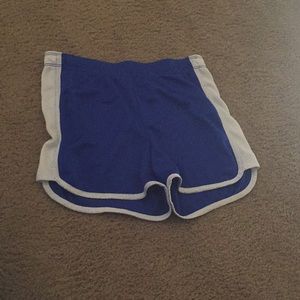 Blue shorts